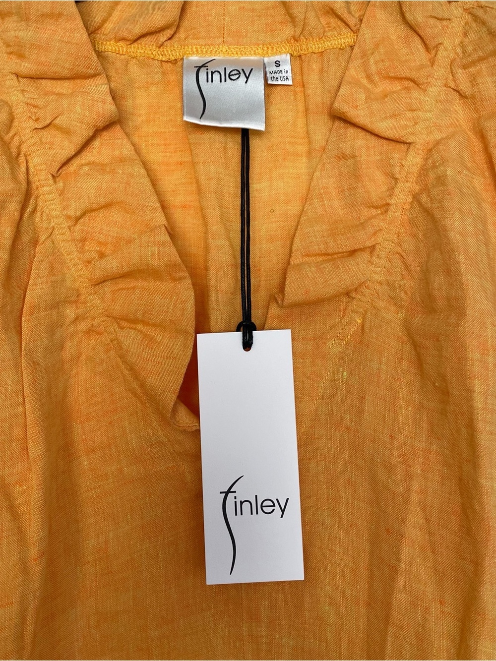Finley Crosby Linen Ruffle Dress - Picture 5 of 12